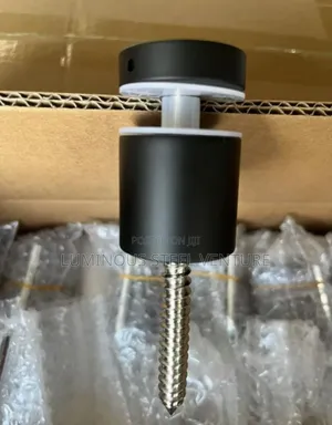 Here Is Your Black Stud for Staircase Glass 10mm and Above 