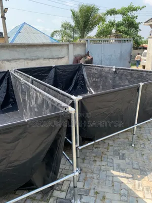 Original Quality 10ft by 15ft by 4ft Fish Pond Tarpaulin and Stand