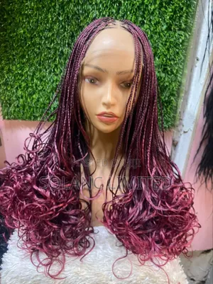 French Curly Braids