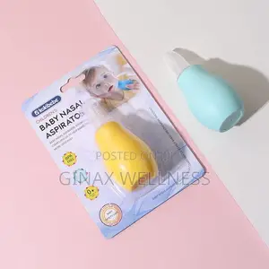 Bpa-Free Baby Nasal Aspirator | Manual and Easy-Squeeze for Baby Mucus