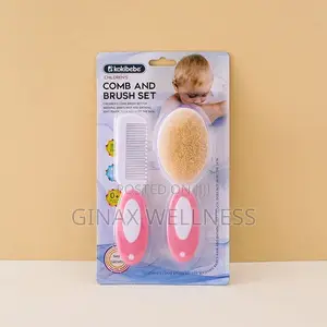 Toddler's Hair Comb and Brush Set