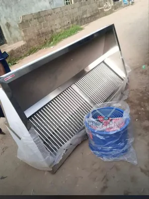 Industrial Kitchen Hood With Fan Extractor