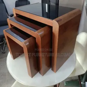 3 in 1 Luxury Wooden Side Table