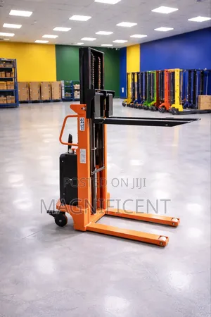 Semi-Electric Hydraulic Stacker – Efficient Durable