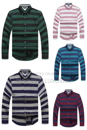 Original Tommy Hilfiger Strips Long Sleeve Shirt