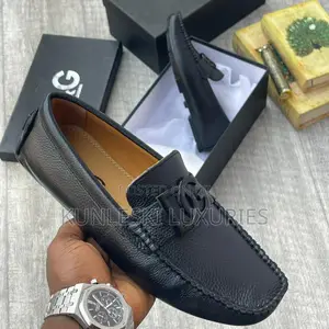 Original Dolce & Gabbana Leather Drivers Shoes For Men