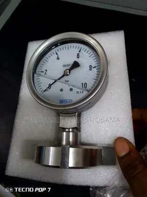 Wika Diaphragm Pressure Gauge 0-10bar 4 Inches