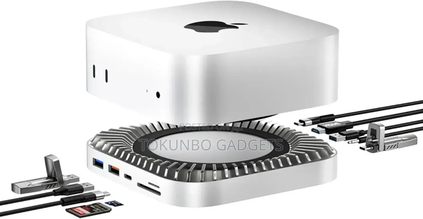 Raycue Mac Mini M4 Dock for Mac Mini M4 and M4 Pro 2024