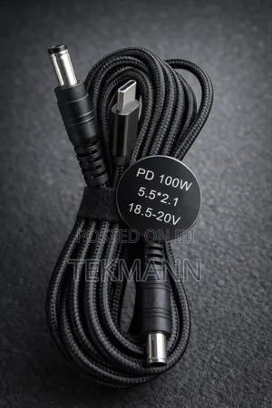 18.5 - 20v Type-C to Dc Laptop Charging Cable for Hp, Dell, Lenovo