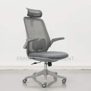 Executive Home Office Mesh Chair - Gray