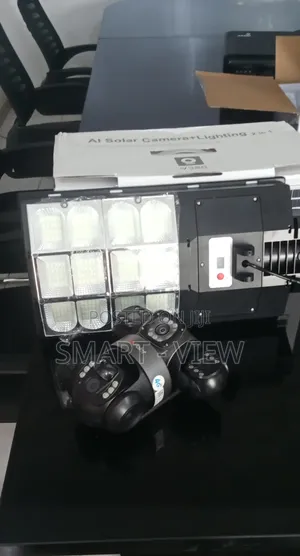 Solar CCTV Cameras With Solar Street Lights