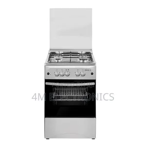 Gas Cooker Maxi 5050 4b Igl Inox 50 Cm * 50 Cm, 4 Gas Burners, Silv