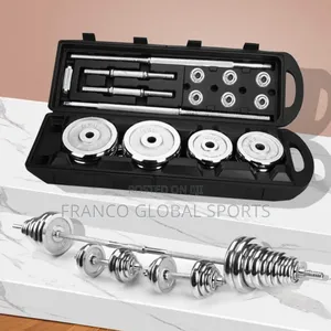 50kg Adjustable Dumbbell and Barbell Set