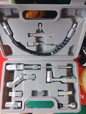 12-Piece Industrial Quality Grease Gun Accessory Set