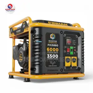 Firman Fig5880 4.3kva 3500w Inverter Petrol Generator