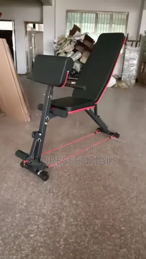Adjustable Weight Bench Foldable Sit-Up or Utility Workout Bench.