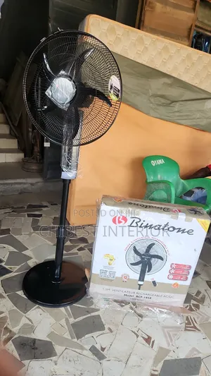 Original Binatone 18inches Rechargeable Standing Fan.