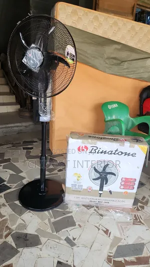RCF-1858 Binatone Rechargeable Fan With Lithium Battery