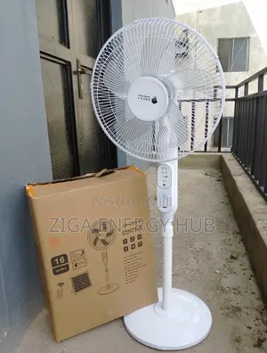 Solar Rechargeable Fan