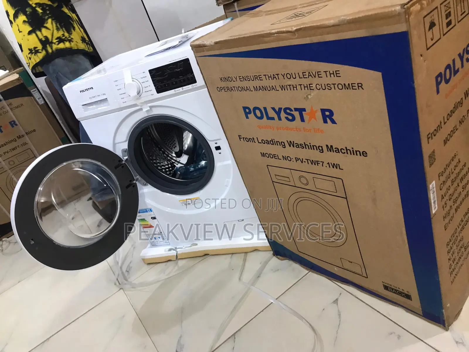 Polystar Pv-Twf7-1wl Front Loader Laundry Unit