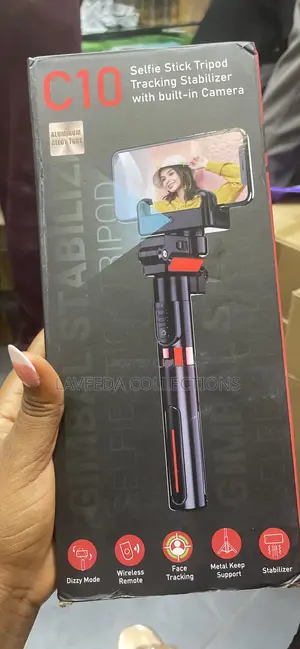C10 Selfie Stick Tripod Tracking Stabilizer