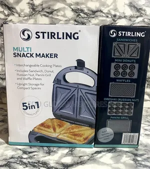Stirling 5 in 1 Multi Snack Maker/Toaster.