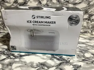 Stirling Ice Cream Maker/Machine With Compressor.