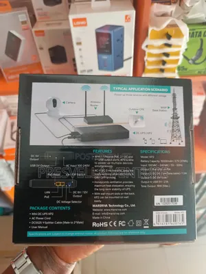 Marsriva Kp6 Smart Mini Dc Ups 10000mah