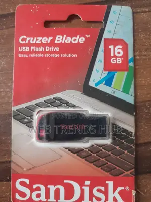 Original Sandisk Cruzer Blade 16gb Usb Flash Drive