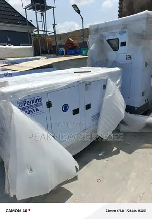 Perkins 50kva Diesel Generator With Insulated Canopy