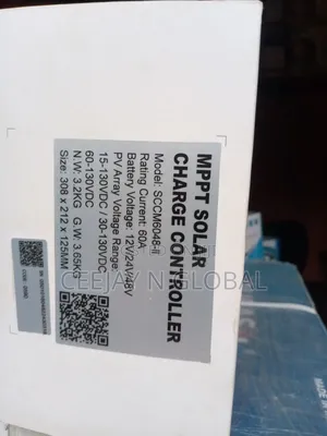 Solar 60a 12v, 24v, 36v and 48v MPPT Charge Controller
