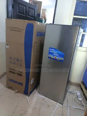 Skyrun 185l Upright Freezer: The Master of Deep Freezing.