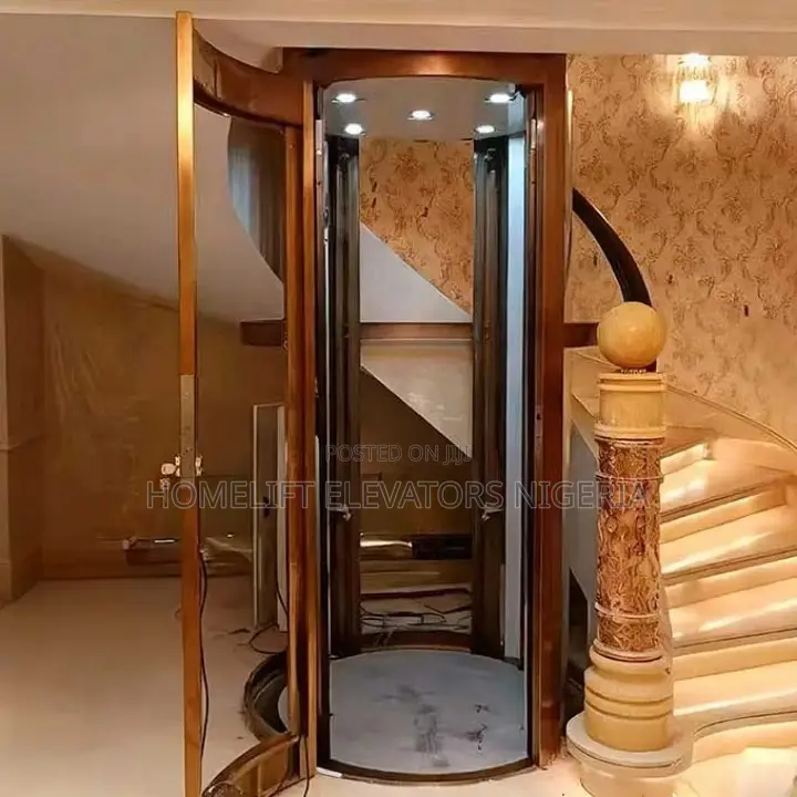 MRL Panoramic Elevator