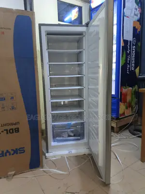 Skyrun 185l Upright Freezer: Perfect for Small Kitchens.
