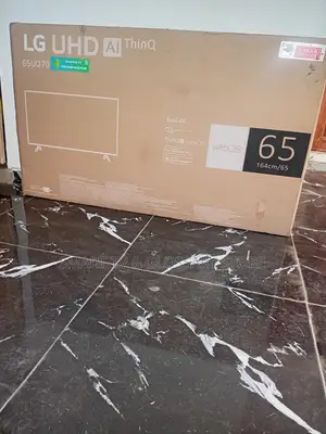 Lg 50 Inches  With Building  Showingcasing Apps