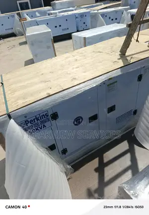 50kva Perkins Diesel Generator Enclosure Type