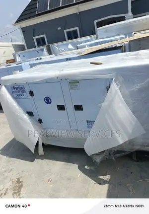 Perkins 50kva Diesel Generator With Acoustic Panels