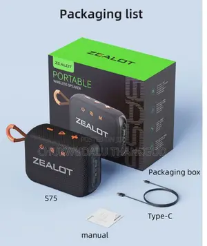 Zealot S75 Wireless Bluetooth Speaker.