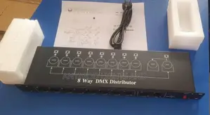 Splitter 8 Channels DMX Light Distribution Box