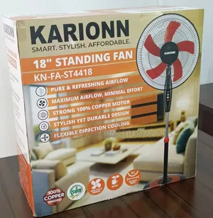 Karionn 18" Fan With Remote Control