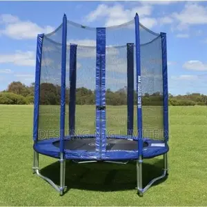 6ft Trampoline With Ring Enclosure System Trampoline for Children