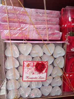 50 PCS Love Candles Set