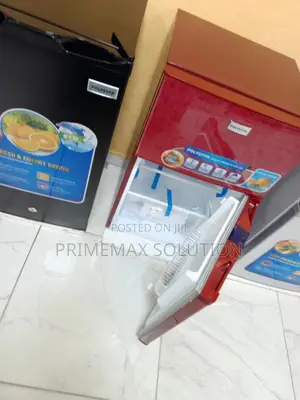 Affordable Luxury: Polystar Red 90l Double Door Refrigerator