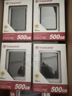 Transcend 500gb External SSDS