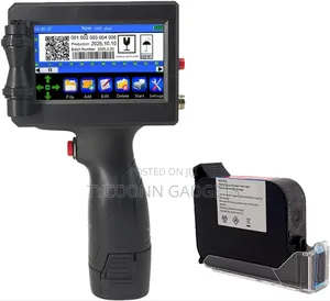 Portable Handheld Inkjet Printer for Date, Qr Code, Barcodes Logos Etc