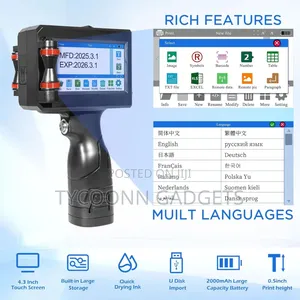 Inkjet Coding Machine for Text/Date/Batch Number/Qr Code/Barcode/Logo
