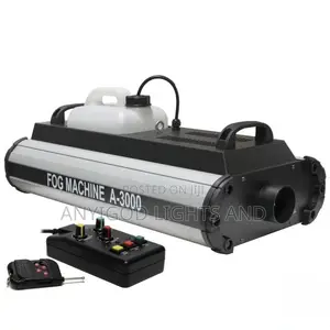 3000w Smoke Fog Machine With Wireless Continuous Remote Controller
