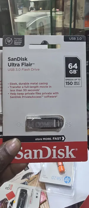Sandisk Ultra Flair Usb 3.0 Flash Drive