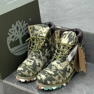Timberland X Vaneda Carter Army Color Tims (Luxury )
