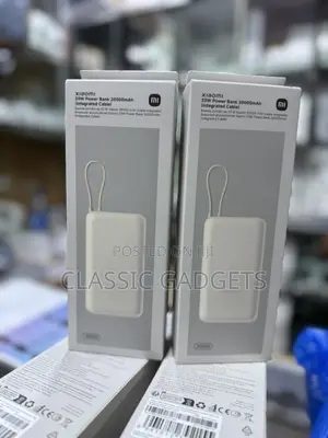 Xiaomi 33w Powerbank 20000mah With Integrated Cable